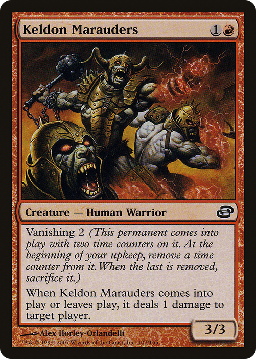 Keldon Marauders (PLC-102) - common - Foil