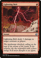 Lightning Bolt (MM2-122) - uncommon - Foil
