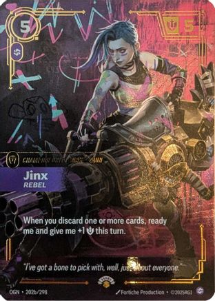 Jinx - Rebel (202/298) - PR - Promo - Foil