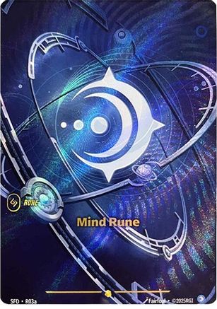 Mind Rune (Alternate Art) (R03a) - SPF - Showcase - Foil