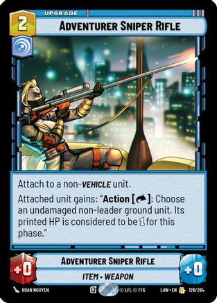 Adventurer's Sniper Rifle (126/264) - ALT - Rare