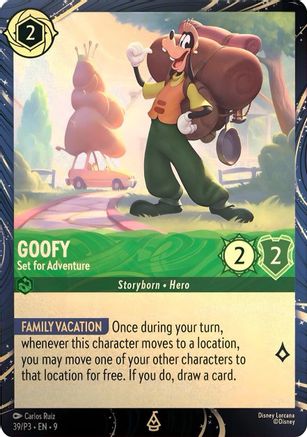 Goofy - Set for Adventure (39) - DLPC - Promo - Holofoil