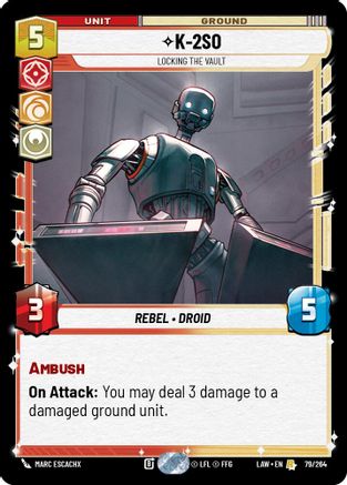 K-2S0 - Locking the Vault (79/264) - ALT - Rare