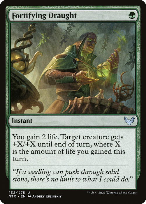 Fortifying Draught (STX-132) - uncommon - Foil