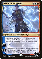 Ral, Storm Conduit (WAR-211) - rare - Foil