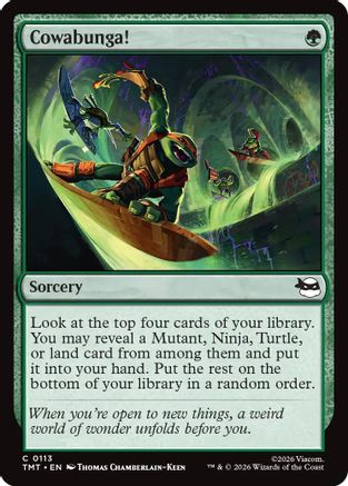 Cowabunga! (TMT-113) - common - Foil