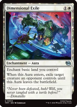 Dimensional Exile (TMT-004) - uncommon - Foil