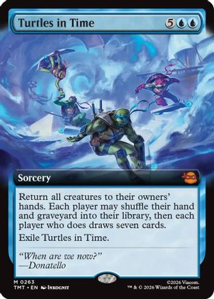 Turtles in Time (Extended Art) (TMT-263) - mythic