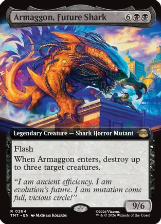 Armaggon, Future Shark (Extended Art) (TMT-264) - rare - Foil