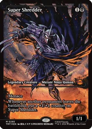Super Shredder (Showcase) (TMT-285) - mythic - Foil