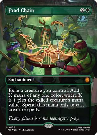 Food Chain (Borderless) (TMC-133) - promo - Foil