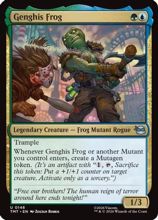 Genghis Frog (TMT-148) - rare - Foil