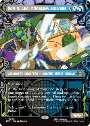 Don & Leo, Problem Solvers (Showcase) (TMT-242) - rare - Foil