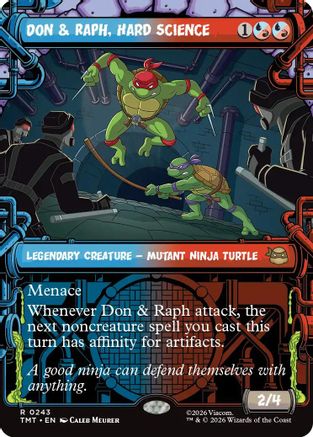 Don & Raph, Hard Science (Showcase) (TMT-243) - rare