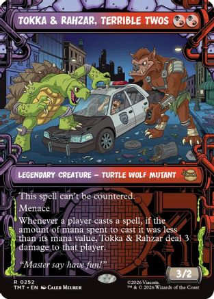 Tokka & Rahzar, Terrible Twos (Showcase) (TMT-252) - rare