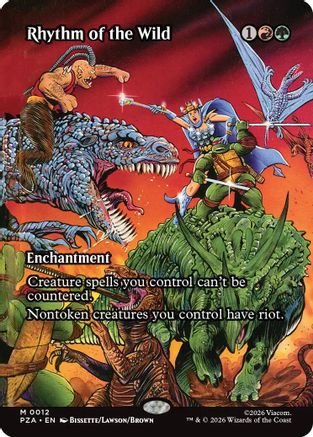 Rhythm of the Wild (Borderless) (PZA-012) - mythic