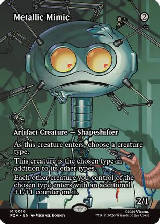 Metallic Mimic (Borderless) (PZA-016) - mythic