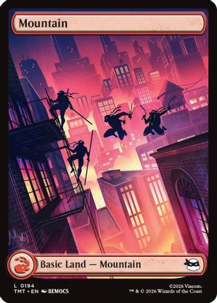 Mountain (0194) (TMT-194) - land - Foil