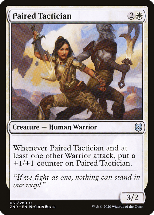 Paired Tactician (ZNR-031) - uncommon