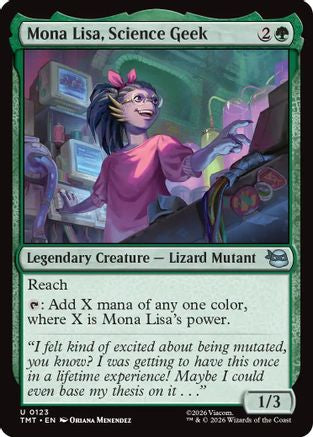Mona Lisa, Science Geek (TMT-123) - uncommon - Foil