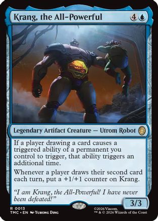 Krang, the All-Powerful (TMC-013) - rare