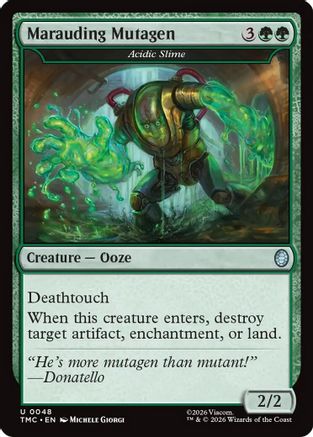 Marauding Mutagen - Acidic Slime (TMC-048) - uncommon