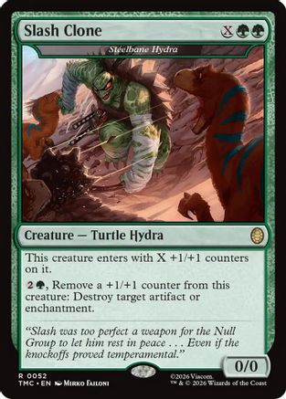 Slash Clone - Steelbane Hydra (TMC-052) - rare - Foil