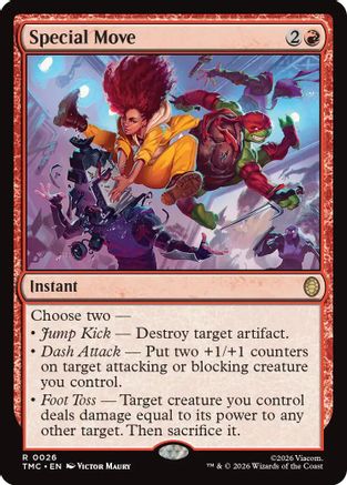 Special Move (TMC-026) - rare - Foil