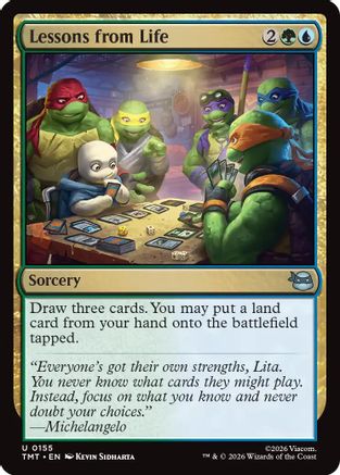 Lessons from Life (TMT-155) - uncommon - Foil