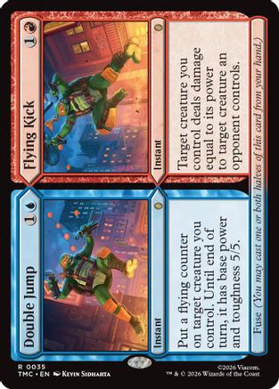 Double Jump // Flying Kick (TMC-035) - rare - Foil
