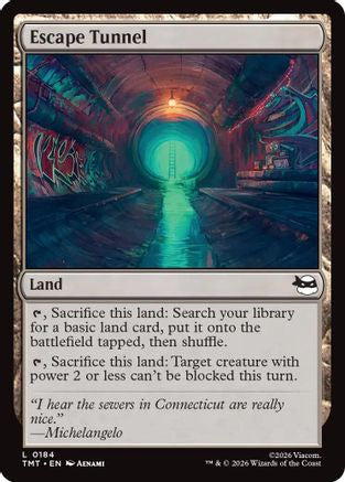 Escape Tunnel (TMT-184) - land