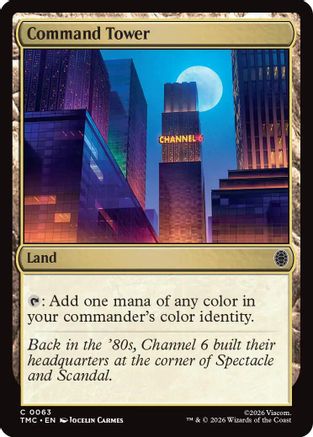 Command Tower (TMC-063) - common - Foil