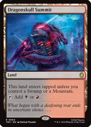 Dragonskull Summit (TMC-064) - rare - Foil
