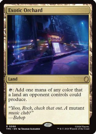 Exotic Orchard (TMC-066) - rare - Foil