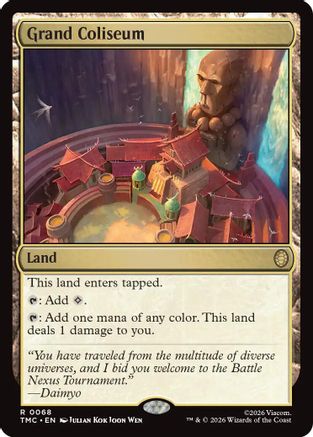 Grand Coliseum (TMC-068) - rare - Foil