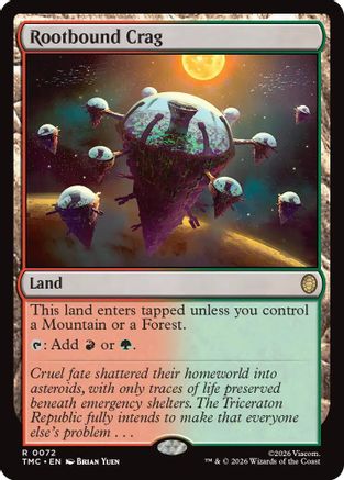 Rootbound Crag (TMC-072) - rare
