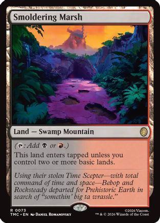 Smoldering Marsh (TMC-073) - rare - Foil