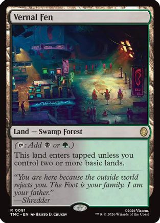Vernal Fen (TMC-081) - rare