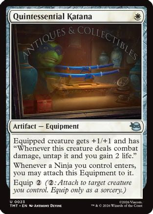 Quintessential Katana (TMT-023) - uncommon - Foil