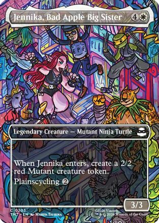Jennika, Bad Apple Big Sister (Borderless) (TMT-203) - common - Foil