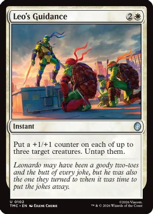 Leo's Guidance (TMC-102) - uncommon