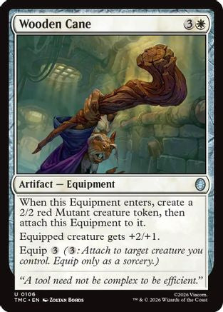 Wooden Cane (TMC-106) - common