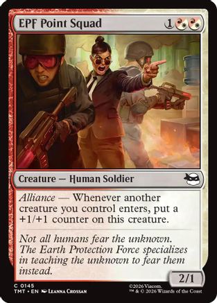 EPF Point Squad (TMT-145) - common - Foil
