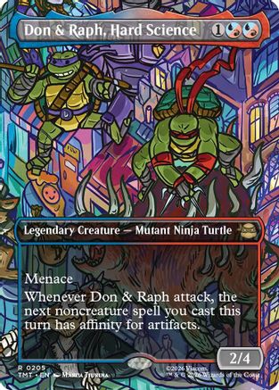 Don & Raph, Hard Science (Borderless) (TMT-205) - rare