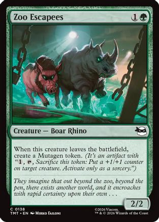 Zoo Escapees (TMT-138) - common