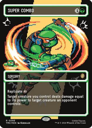 Super Combo (Borderless) (Surge Foil) (TMC-095) - rare - Foil