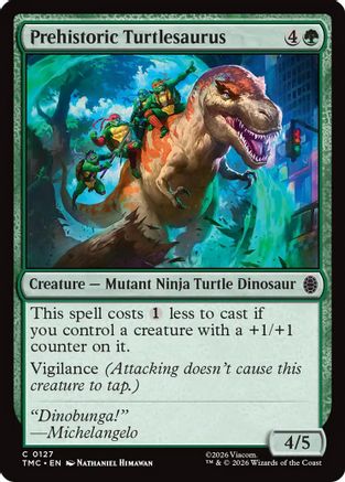 Prehistoric Turtlesaurus (TMC-127) - common