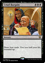 Cruel Bargain (VMA-111) - rare - Foil