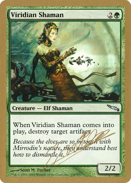 Viridian Shaman (WCD-JN139) - uncommon