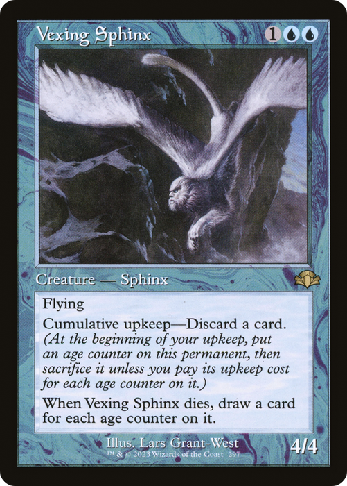 Vexing Sphinx (DMR-297) - rare - Foil